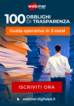 Iscriviti al percorso formativo: 100 obblighi di Trasparenza: guida operativa per RPCT e responsabili delle pubblicazioni