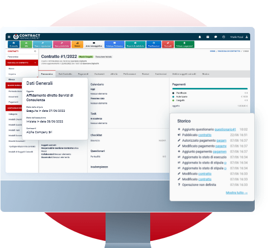 gestione contratto software