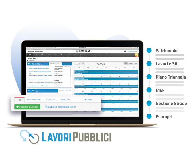 Software gestionale Lavori Pubblici