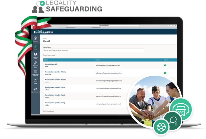 piattaforma segnalazioni safeguarding sportivo