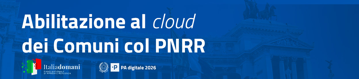 Abilitazione al cloud Comuni bando 1.2 PNRR