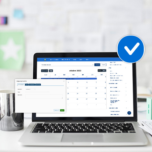 mockup Calendario Portale Istituzionale