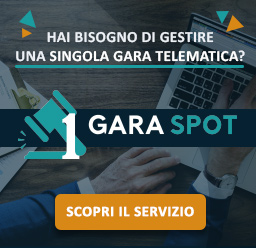 Gara SPOT: gestione singola gara telematica