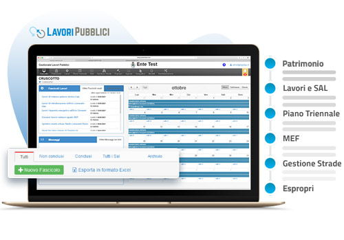 Software gestionale Lavori Pubblici