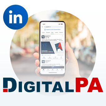 seguici su linkedin