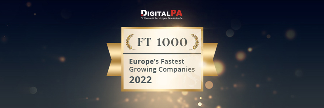 DigitalPA nella classifica FT1000 del Financial Times