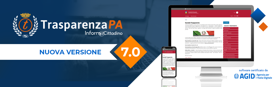 release 7.0 TrasparenzaPA software
