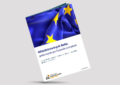 brochure novità normative whistleblowing in italia